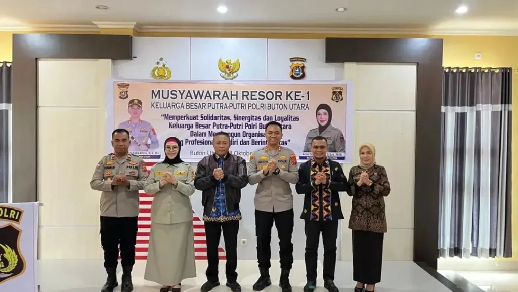 Bupati dan Wabup Butur Hadiri Musres Ke-1 KBPP Polri, Dorong Organisasi Jadi Mitra Strategis Pemerintah