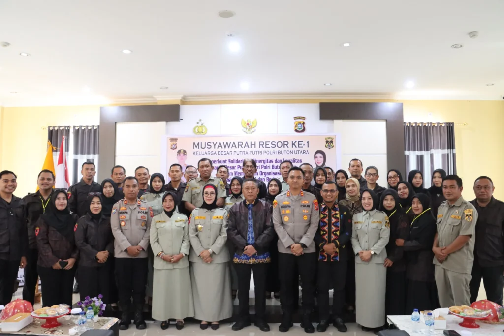 Polres Buton Utara Perkuat Sinergi melalui Musres I KBPP Polri