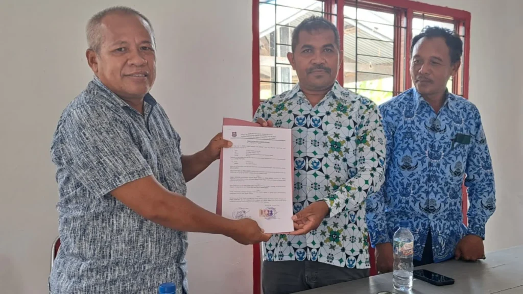 PUPR Butur Serahkan Aset SPAM WD Angkalo ke Pemdes, Pengelolaan Kini Jadi Tanggung Jawab Desa